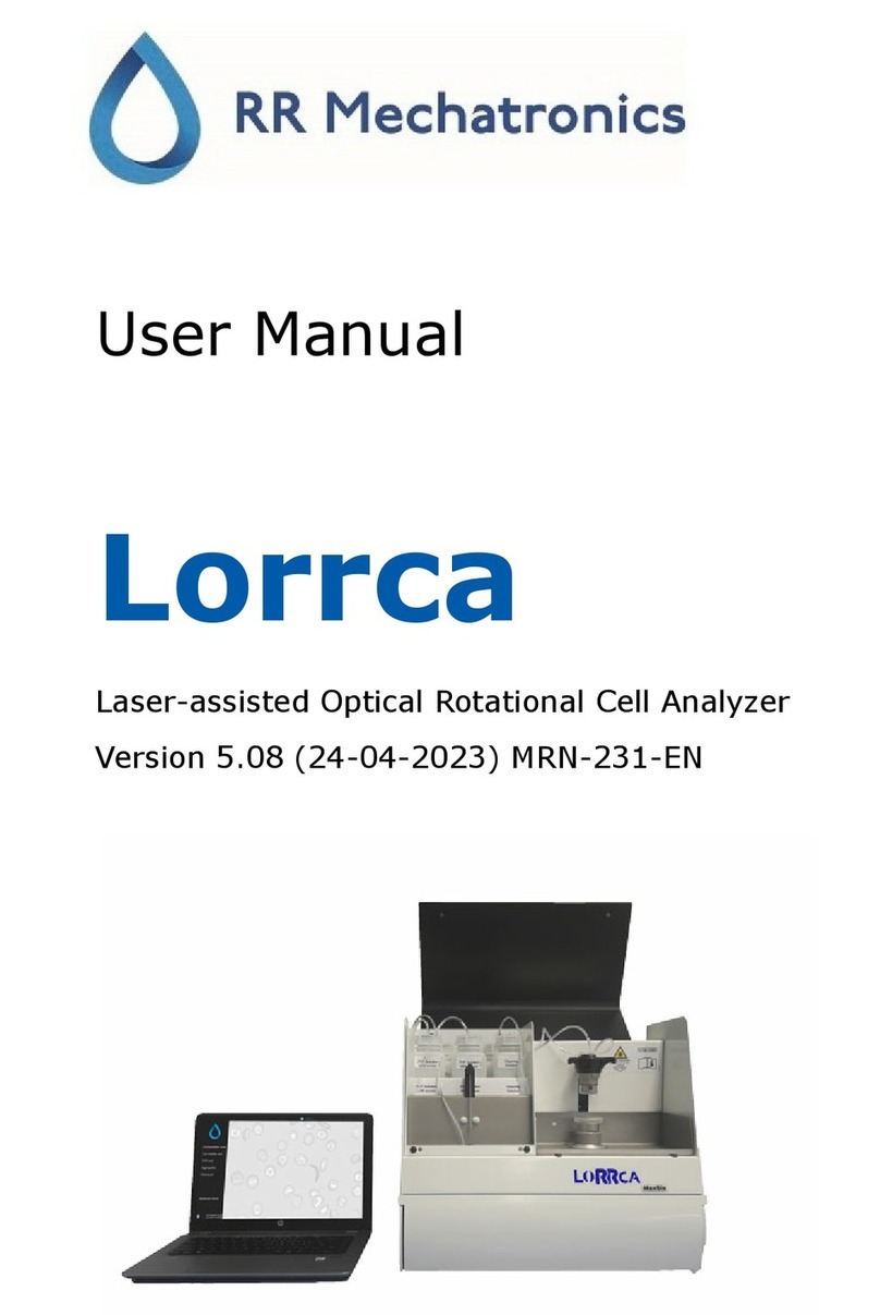 RR Mechatronics Lorrca MaxSis user manual