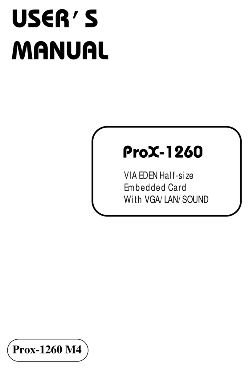 protech Prox-1260 M4 User manual