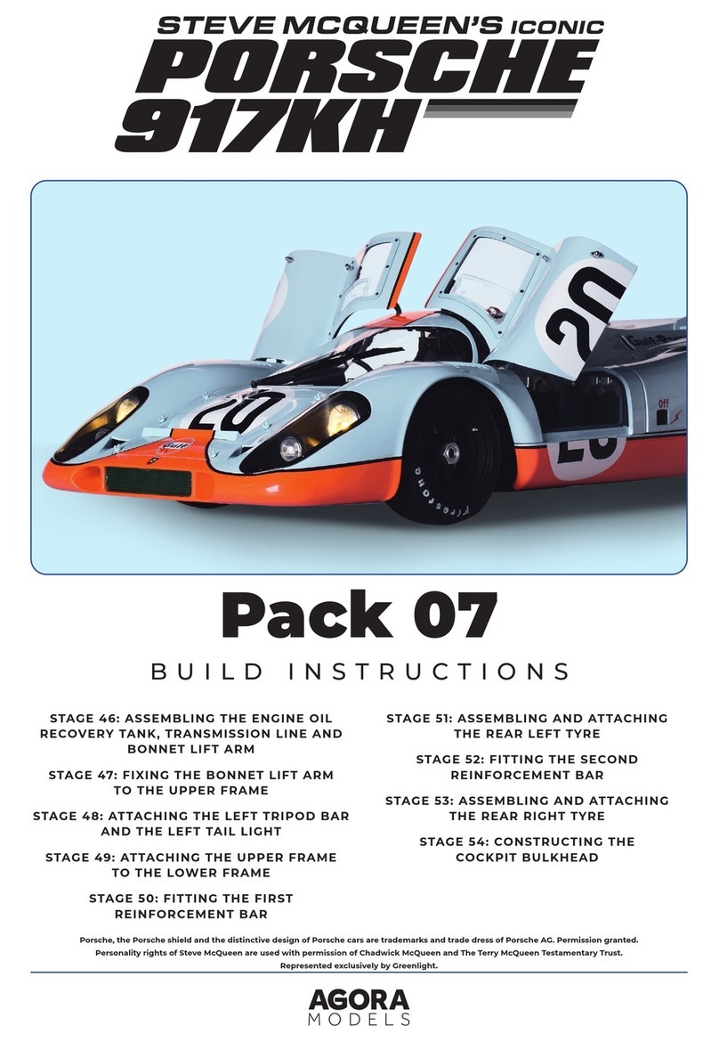 Agora Models STEVE MCQUEEN'S ICONIC PORSCHE 917 KH Pack... Build instructions Agora Models STEVE MCQUEEN'S ICONIC PORSCHE 917 KH Pack... Build instructions