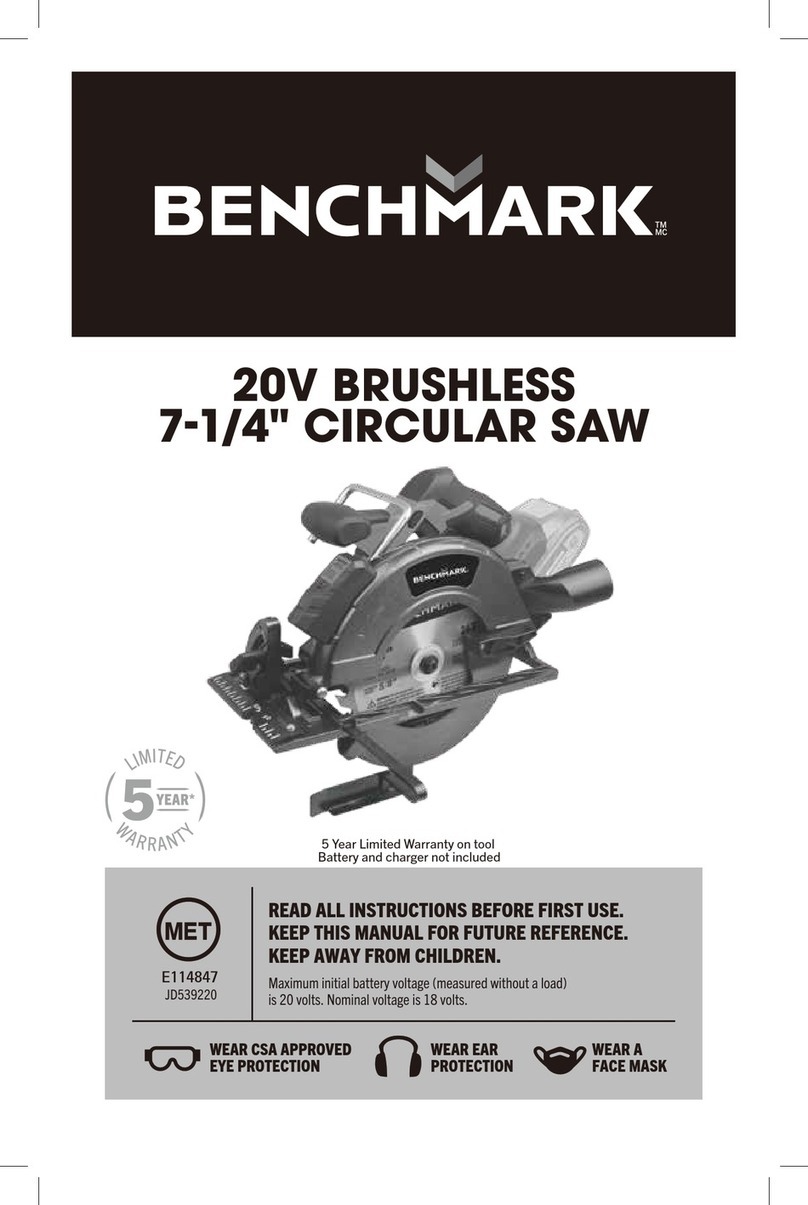 Benchmark 1265-002 User manual