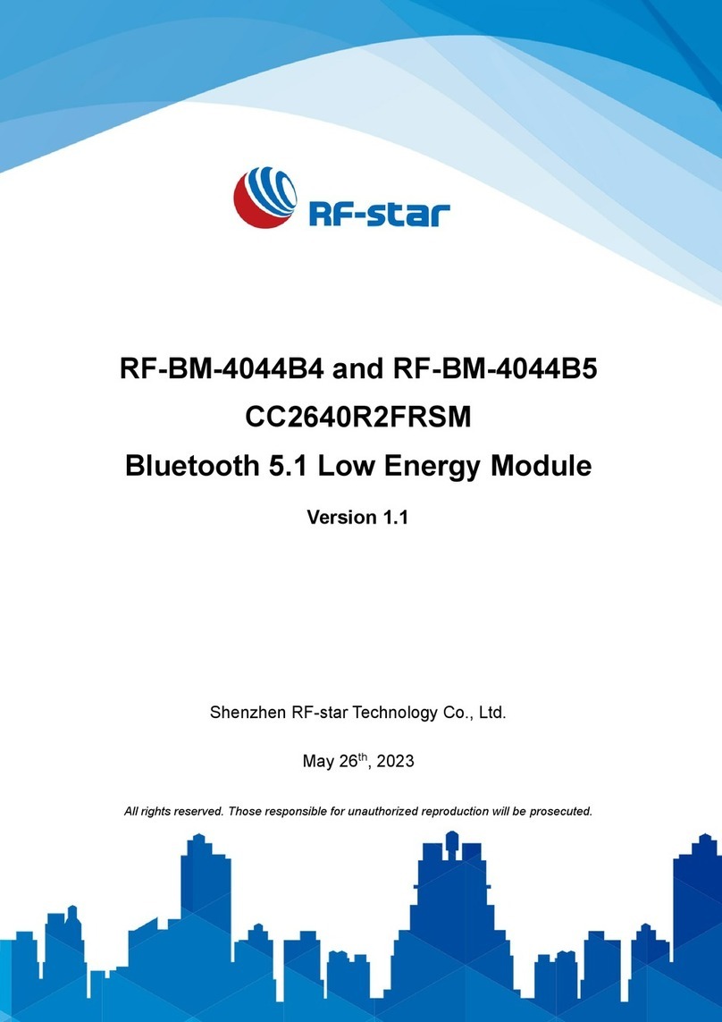 RF-Star RF-BM-4044B4 User manual