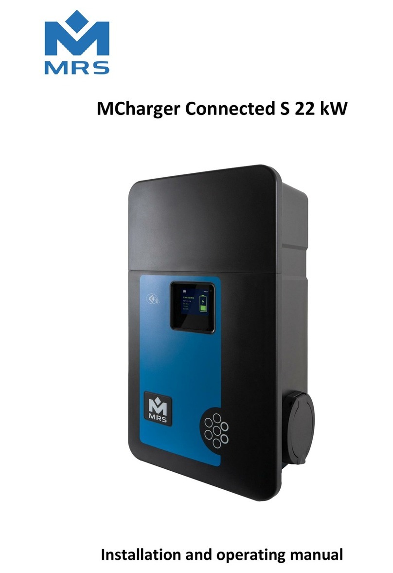MRS MCharger Connected S Installation and operating manual