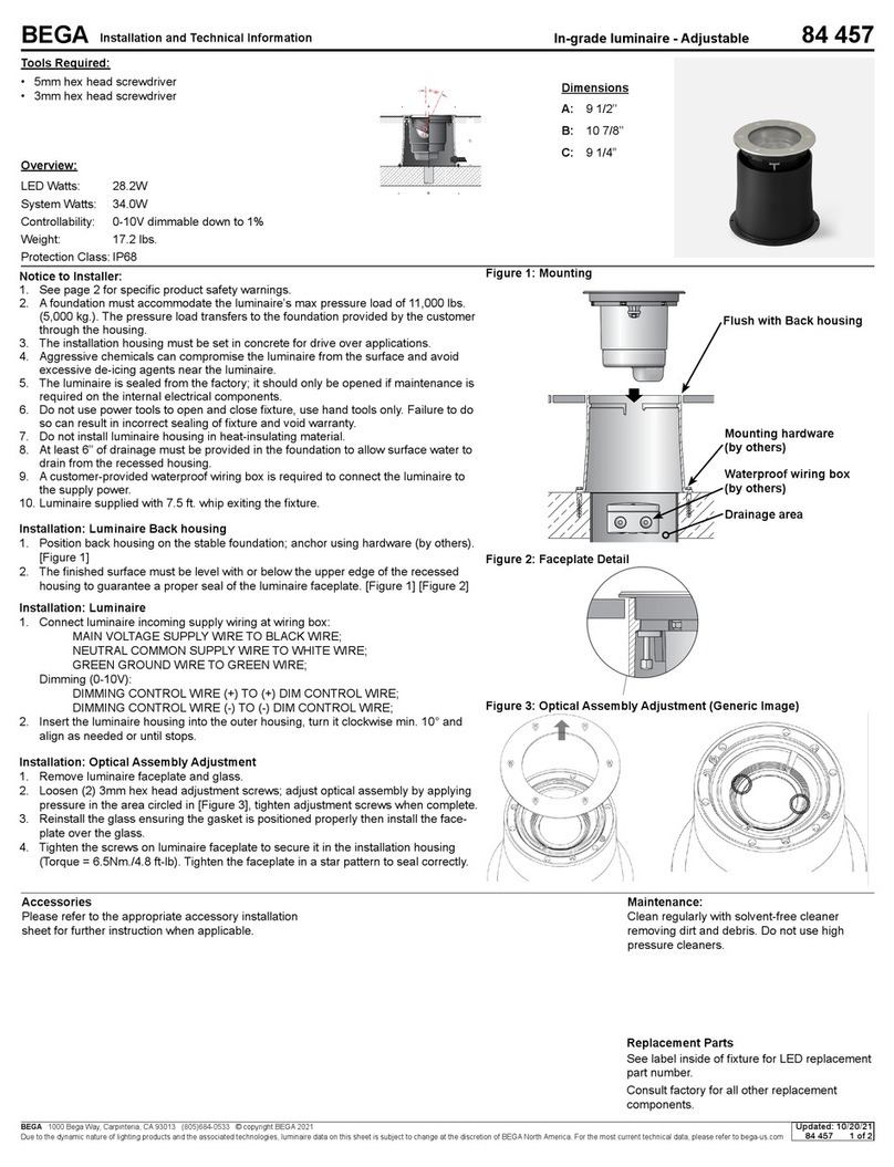 BEGA 84457 Manual