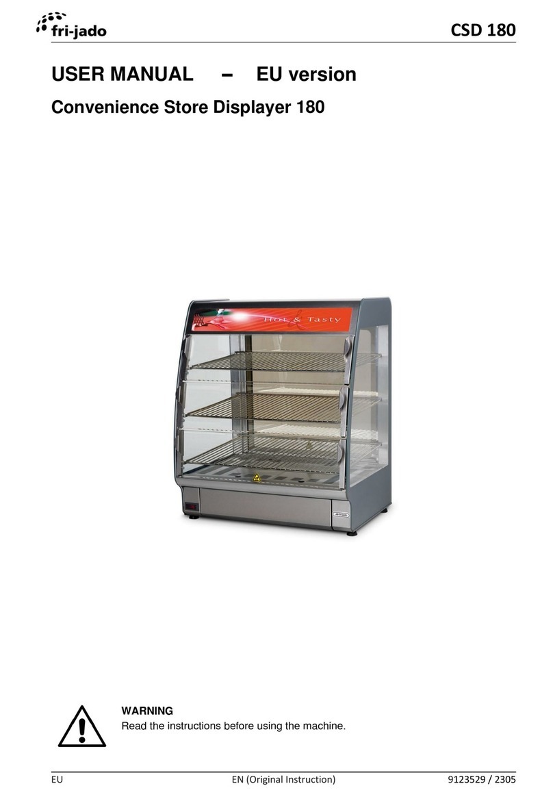 Fri-Jado CSD 180 User manual