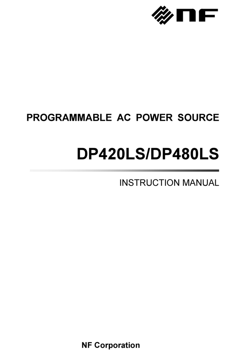 NF DP420LS User manual
