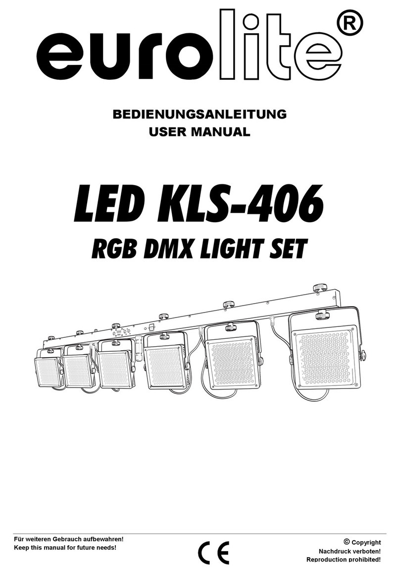 EuroLite LED KLS-406 User manual