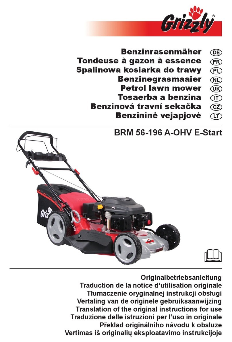 Grizzly BRM 56-196 A-OHV E-Start Operating and installation instructions Grizzly BRM 56-196 A-OHV E-Start Operating and installation instructions