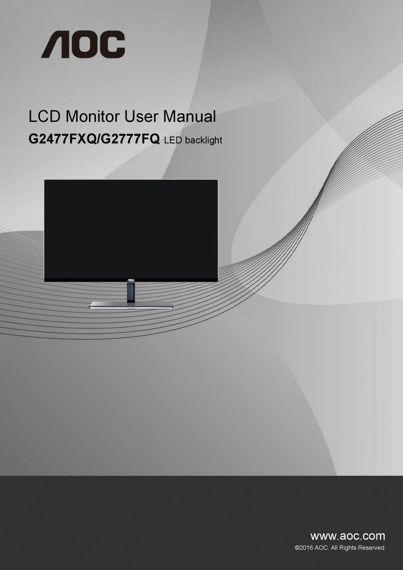 AOC G2477FXQ User manual