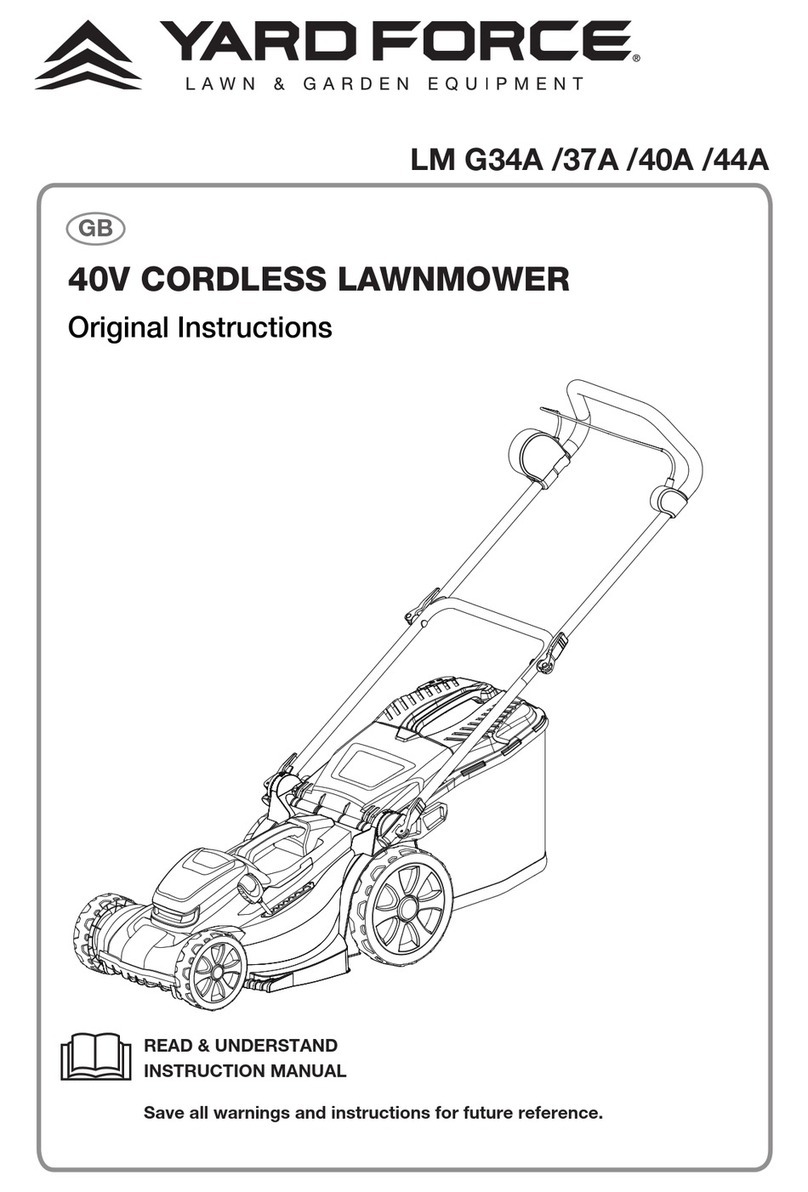 Yard force LM G34A User manual
