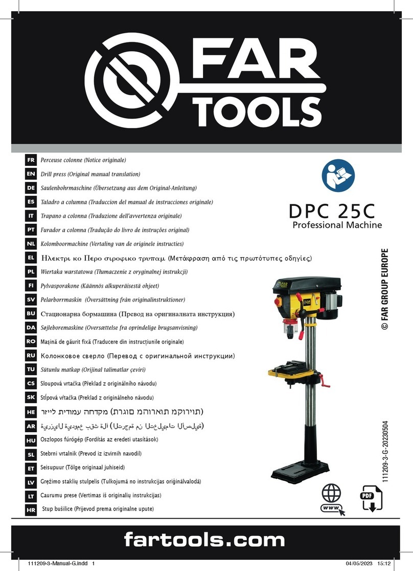Far Tools DPC 25C Original manual