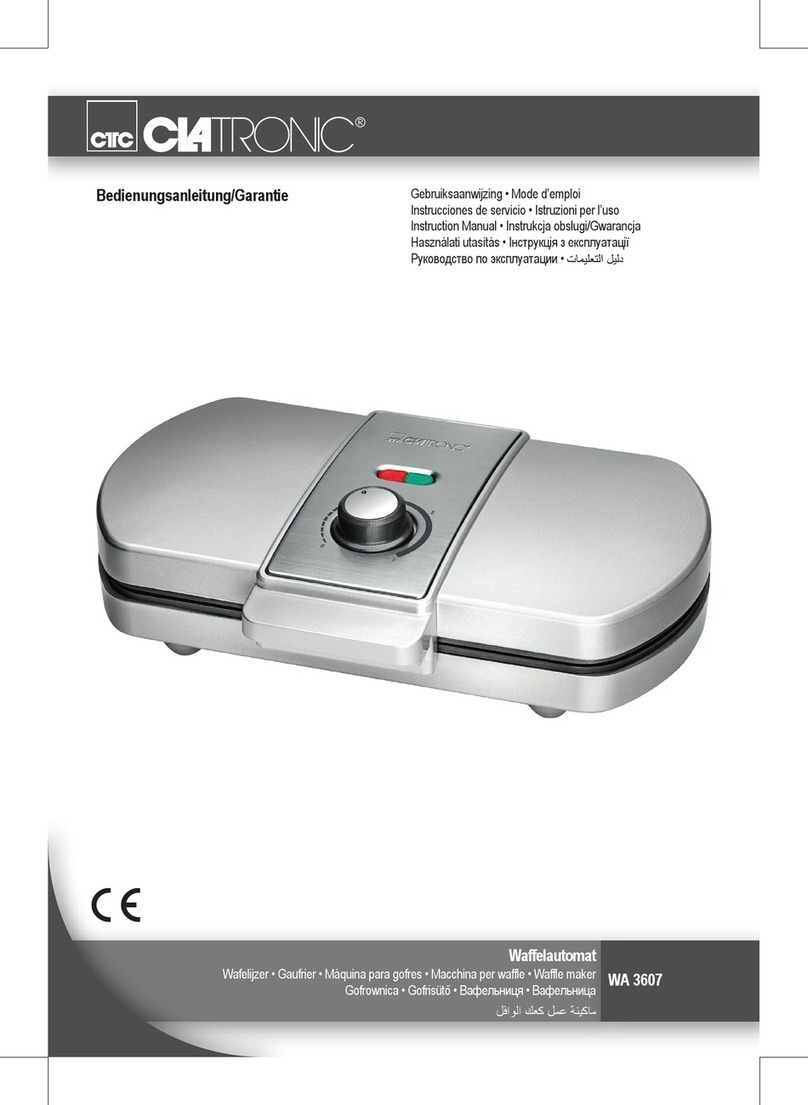 Clatronic WA 3607 instruction manual