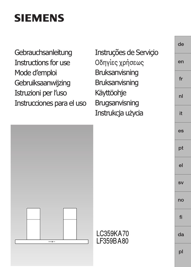 Siemens LC359KA70 User manual