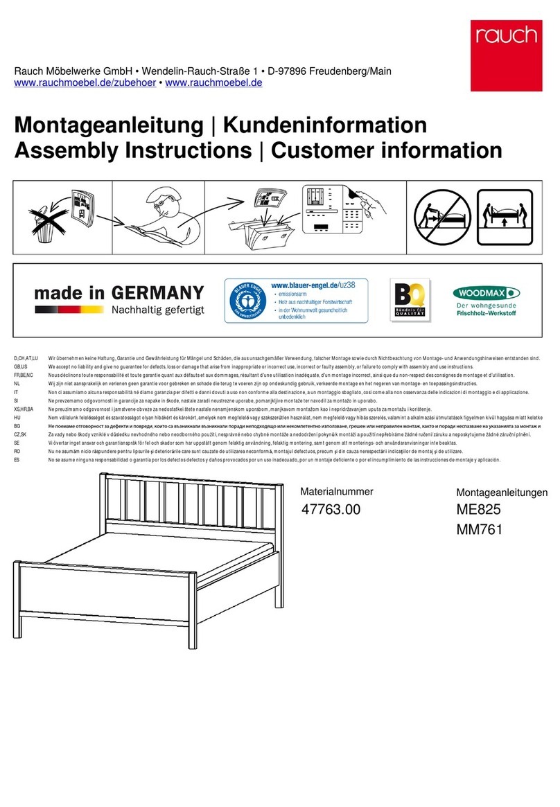 Rauch ME825 User manual