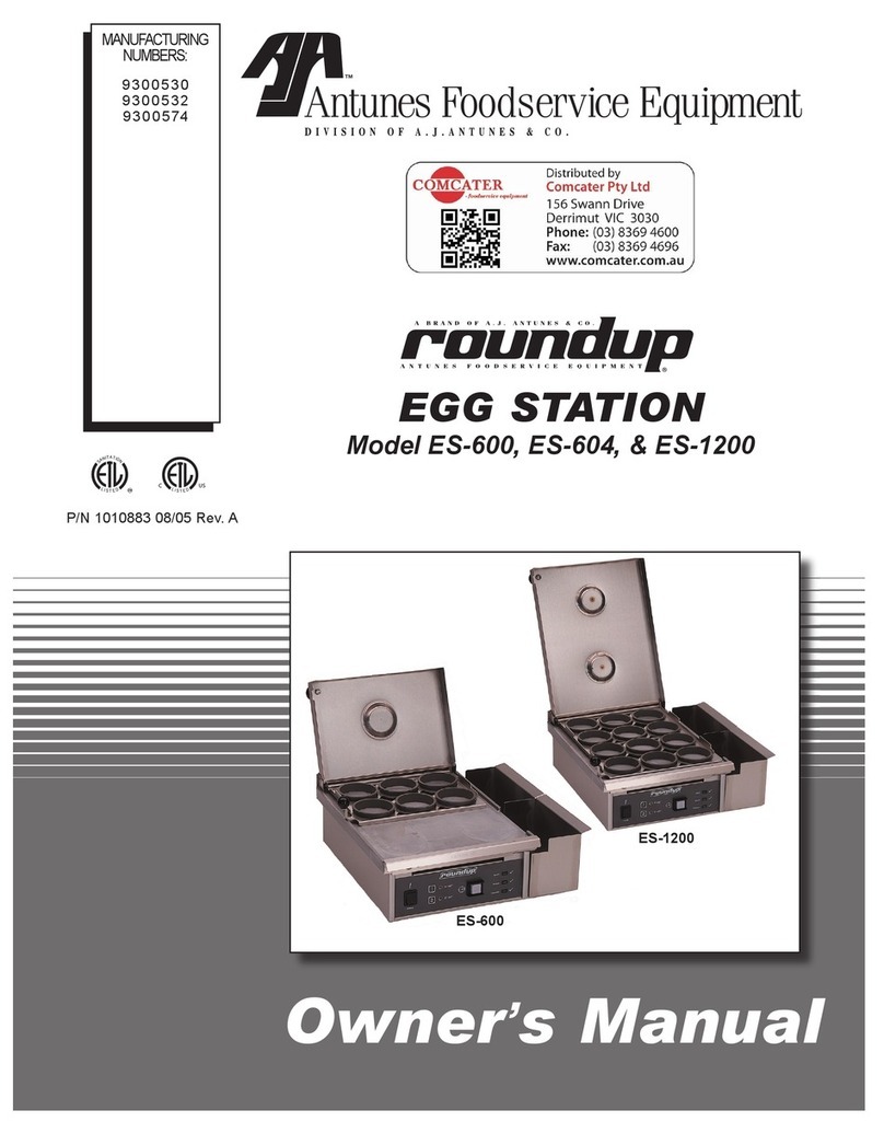 A.J.Antunes roundup ES-600 owner's manual