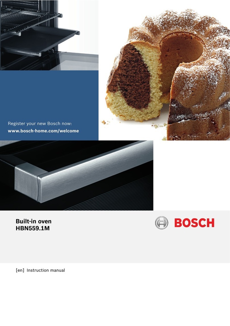 Bosch HBN559.1M instruction manual