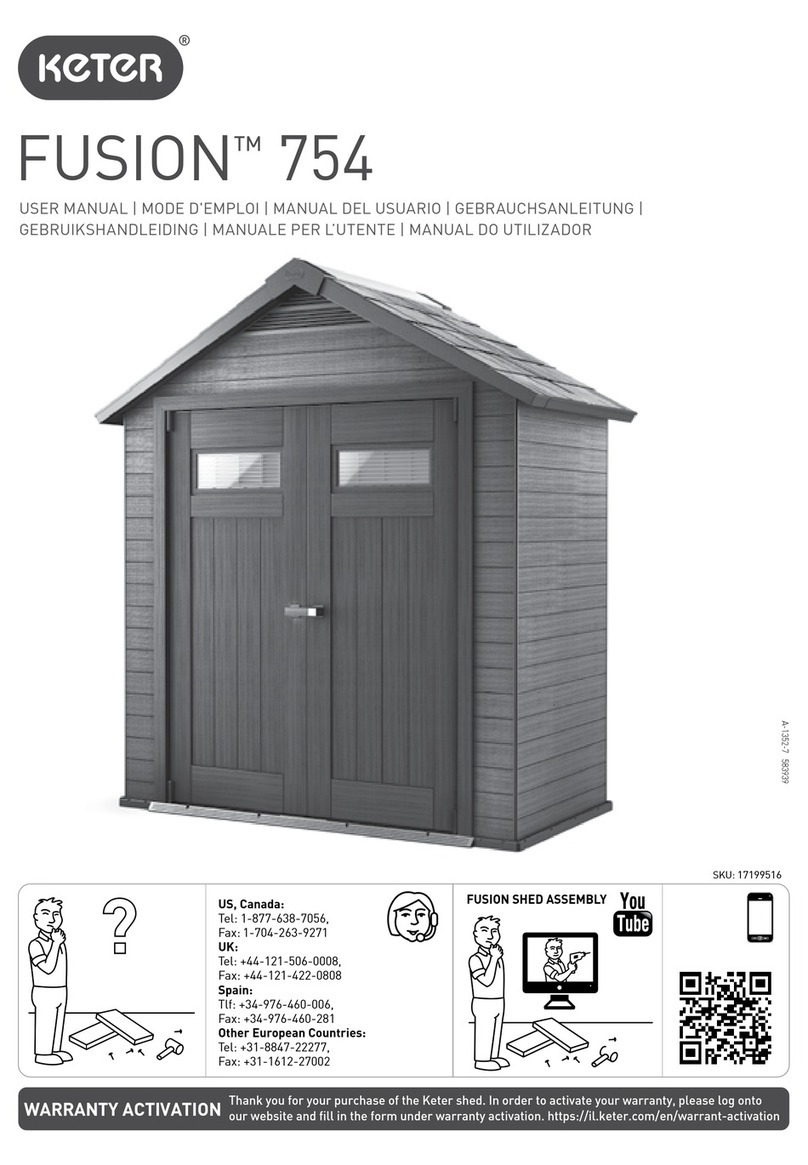Keter FUSION 754 User manual