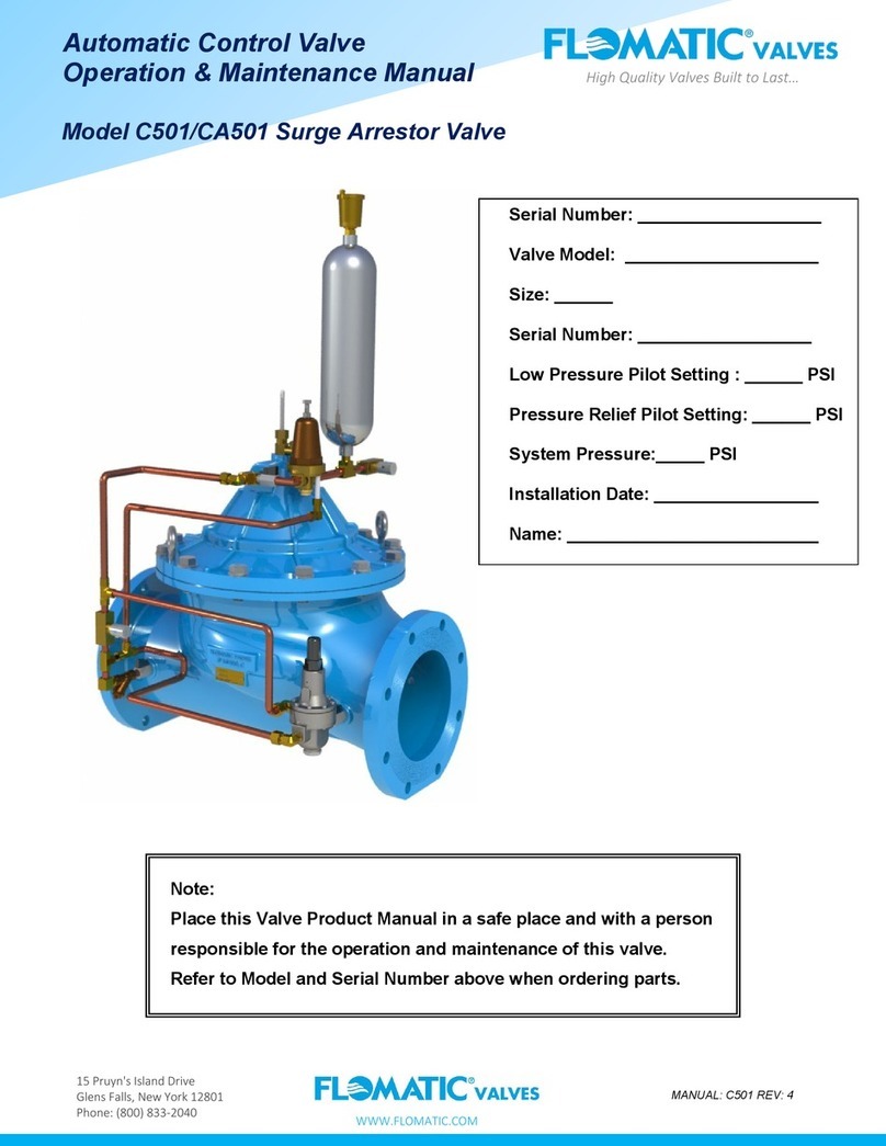 Flomatic C501 Manual