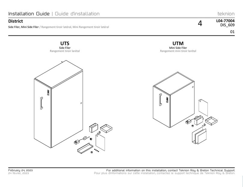 Teknion UTS User manual