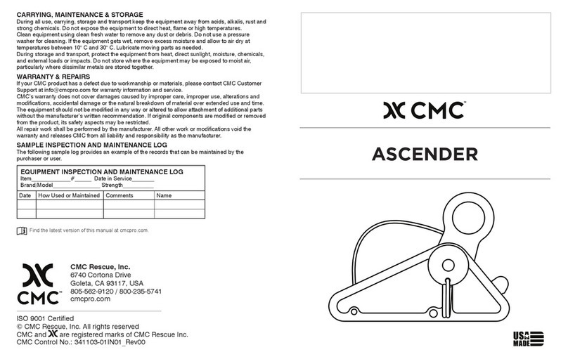 CMC Rescue ASCENDER quick start guide