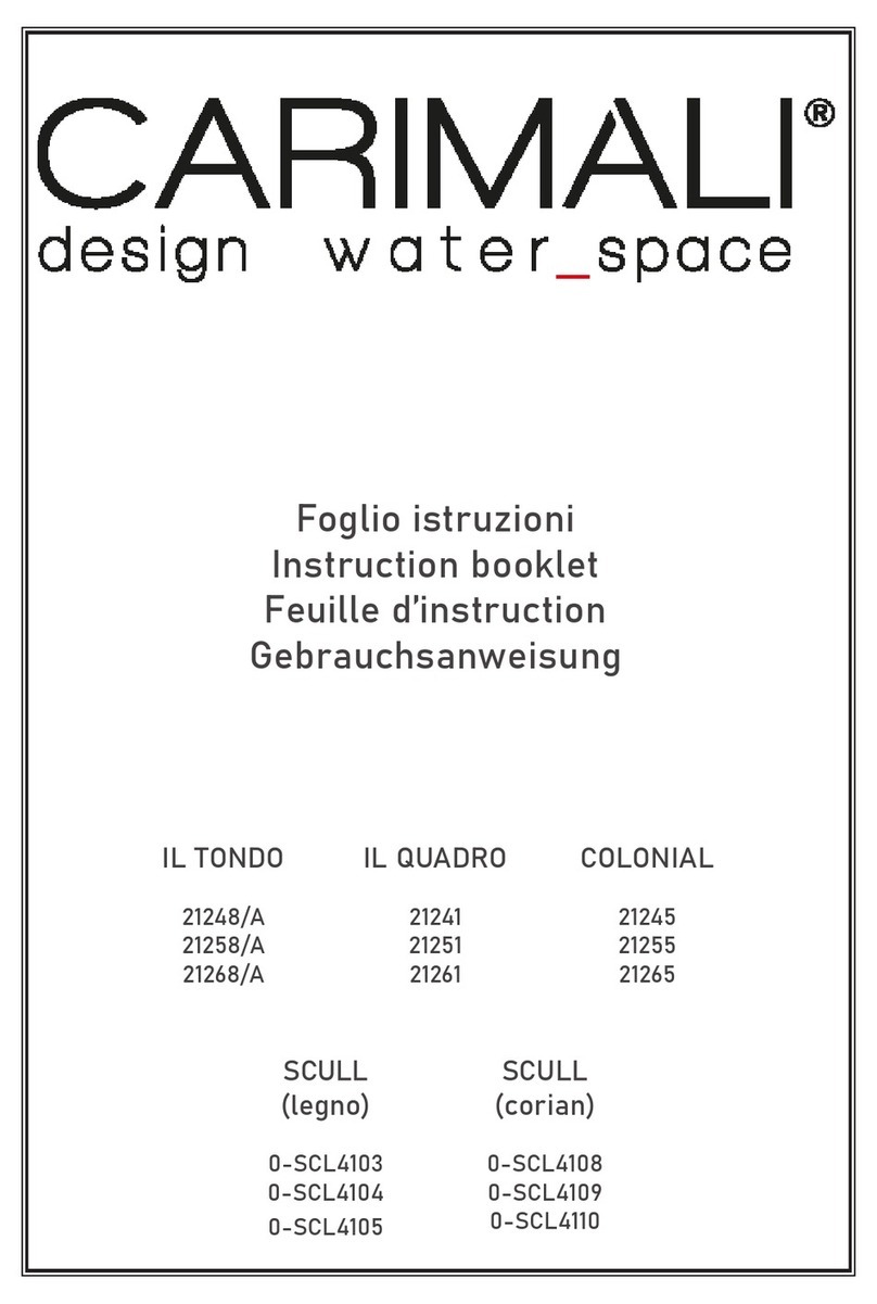 Carimali IL TONDO Instruction booklet