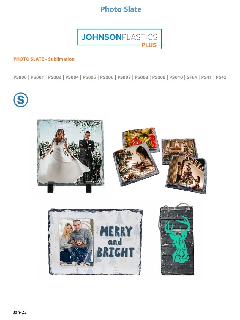 Johnson Plastics Plus PHOTO SLATE quick start guide