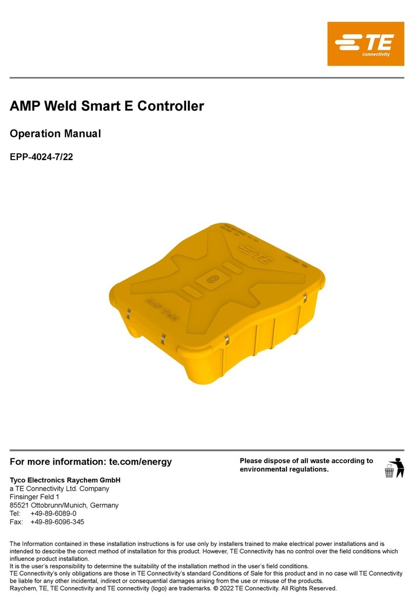 TE Connectivity EPP-4024-7/22 Operation manual
