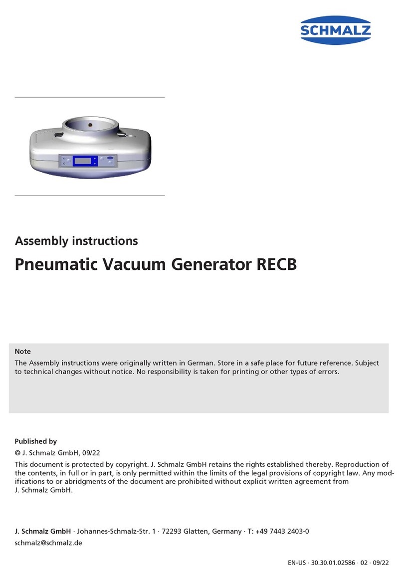 Schmalz RECB Assembly instructions