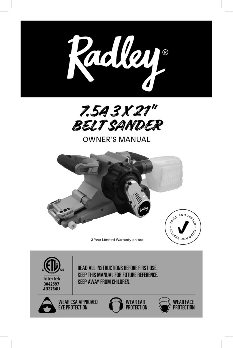 RADLEY 1262-801 User manual