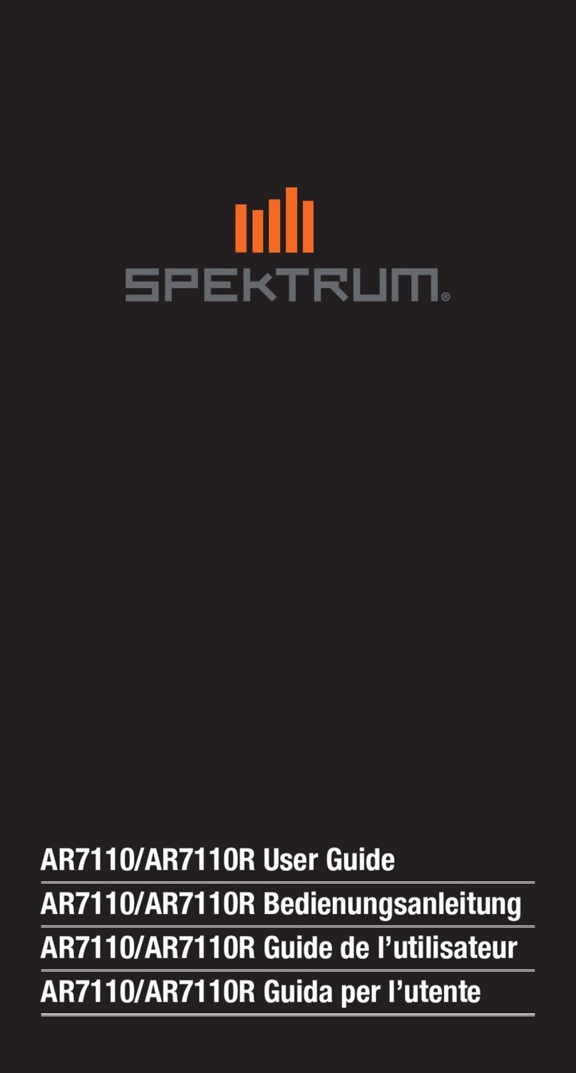 Spektrum AR7110 user guide