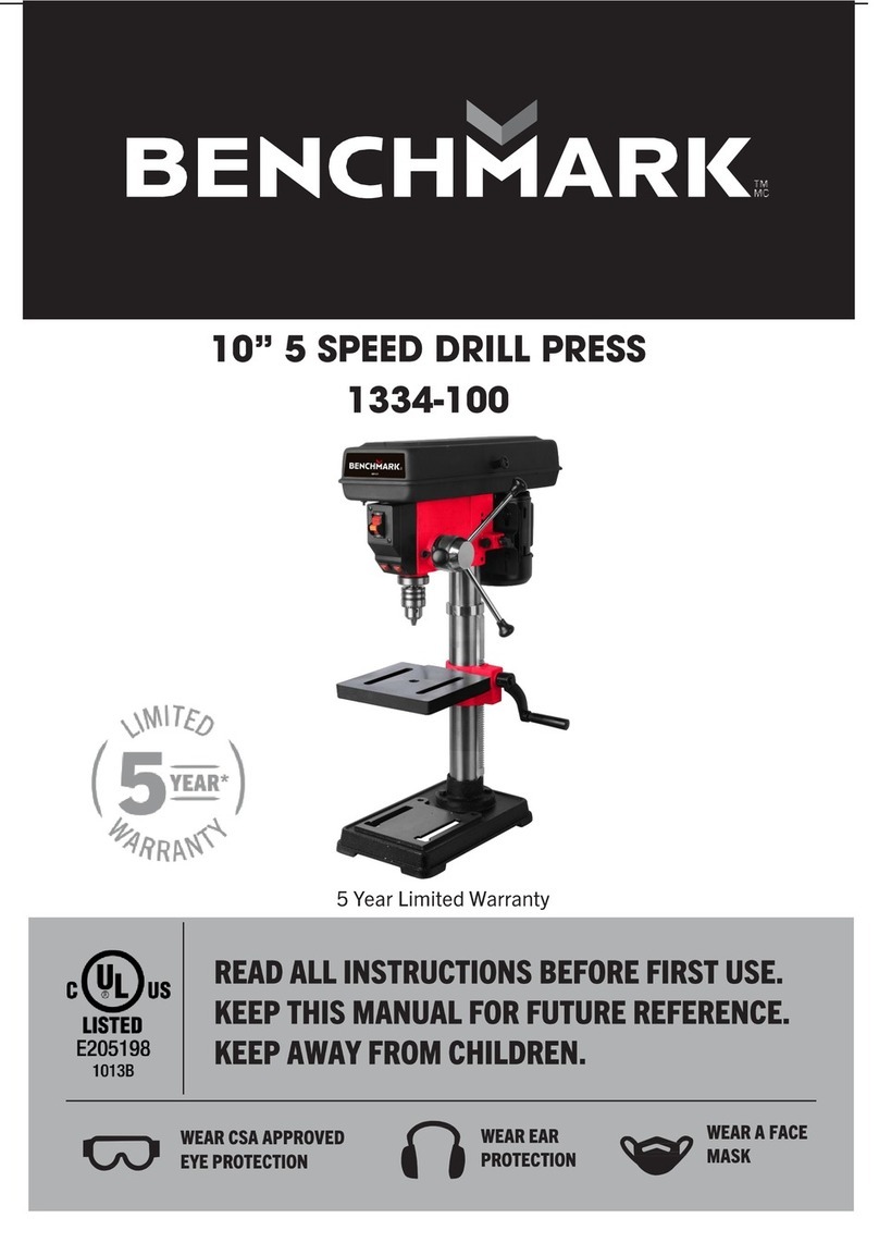 Benchmark 1334-100 User manual