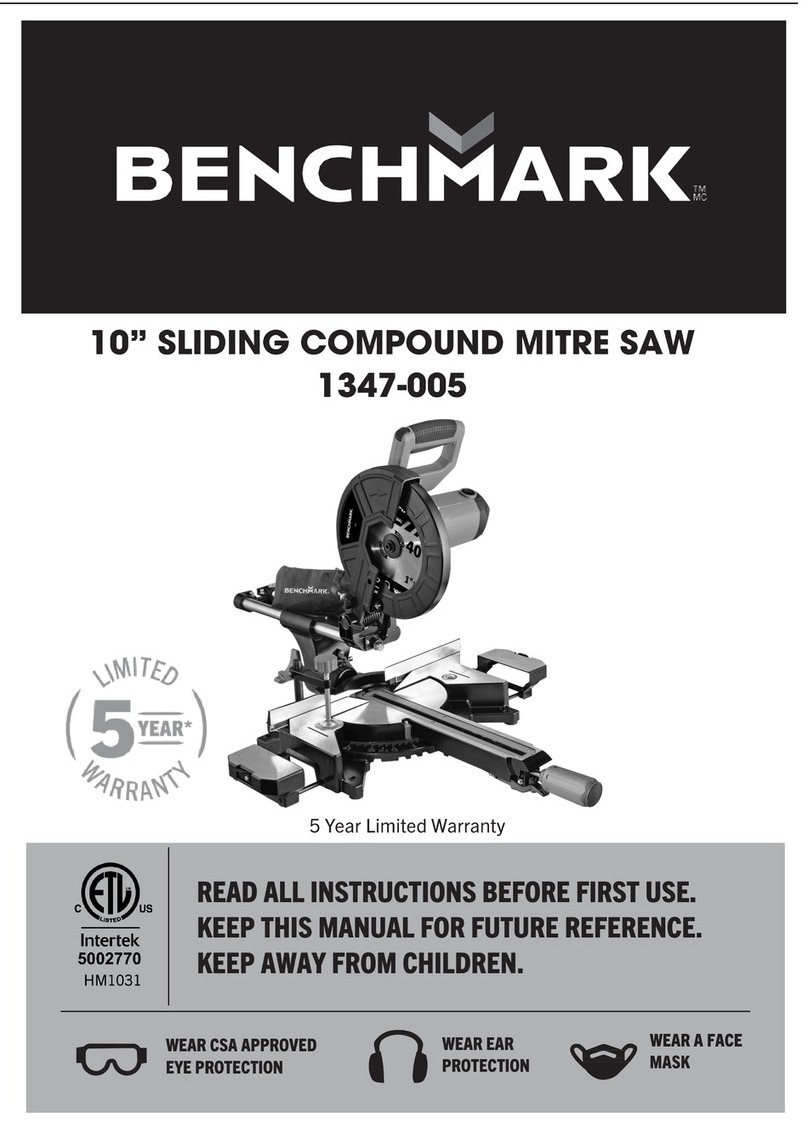 Benchmark 1347-005 manual