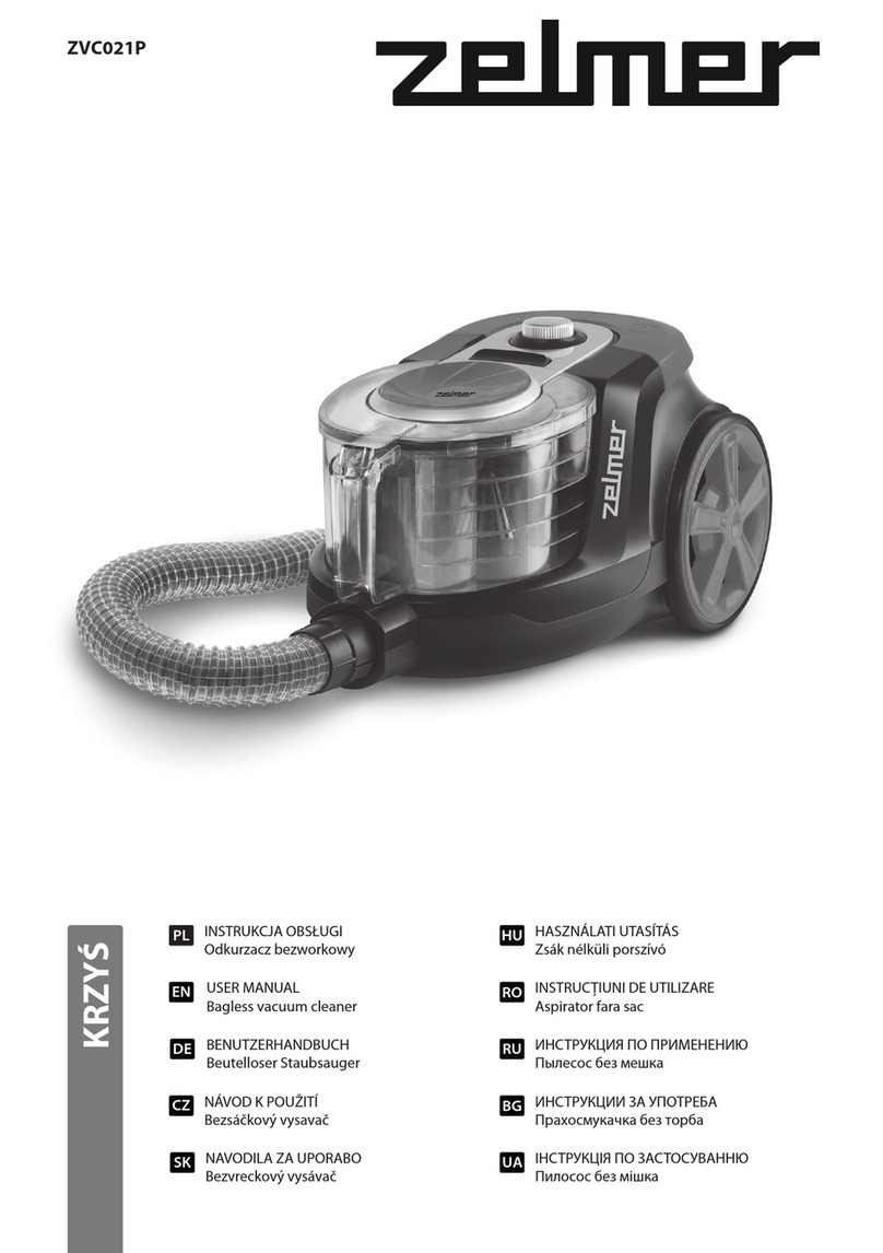 Zelmer ZVC021P User manual
