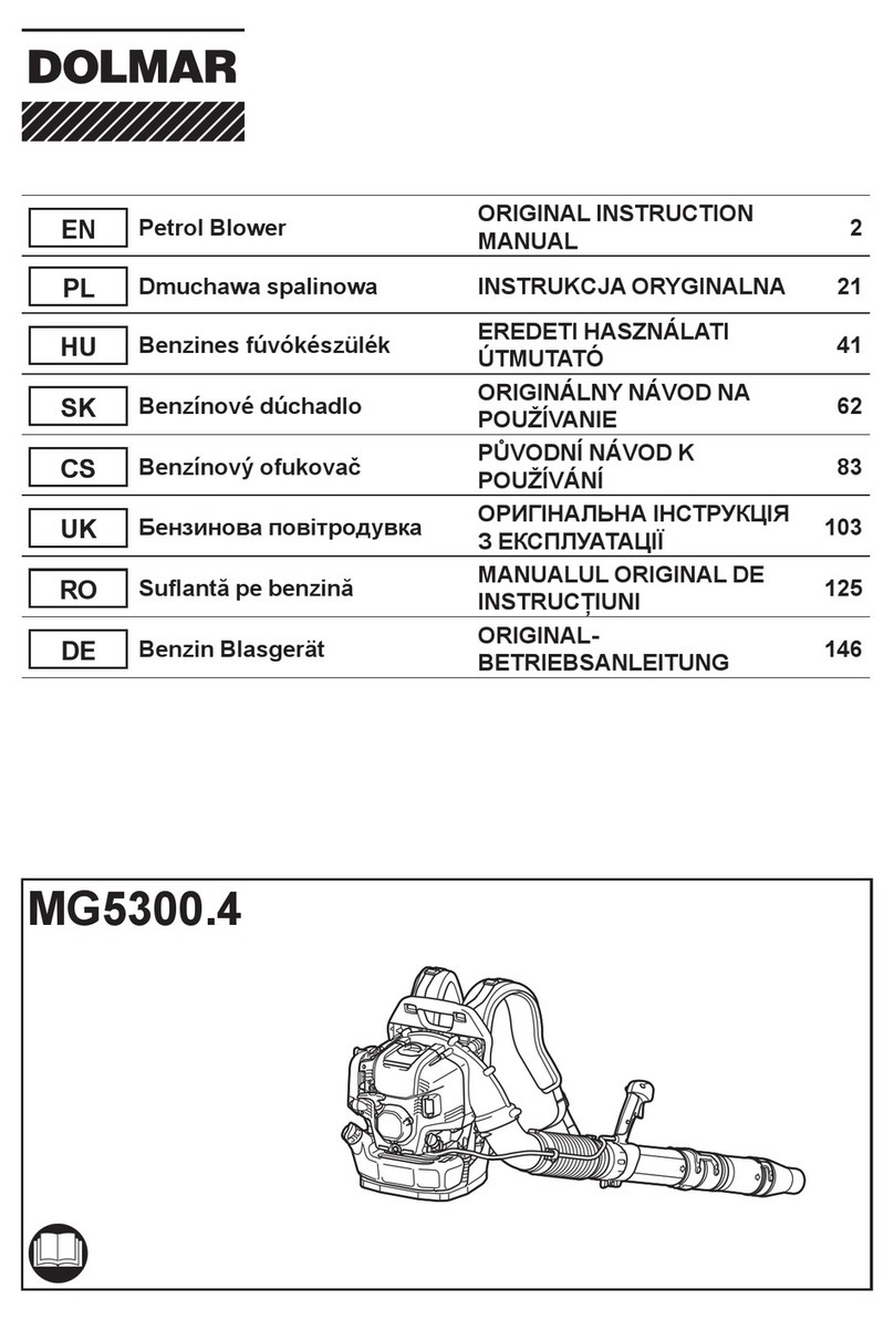 Dolmar MG5300.4 Original instruction manual