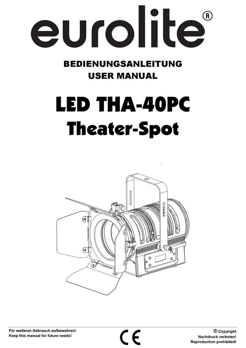 EuroLite LED THA-40PC user manual