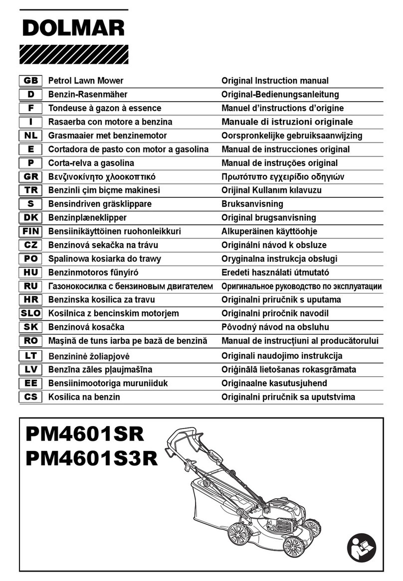 Dolmar PM4601SR Original instruction manual