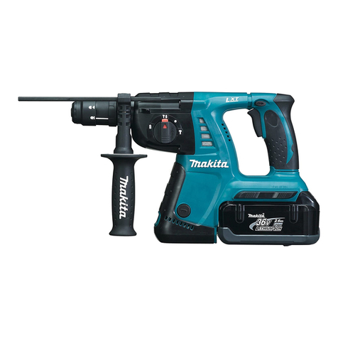 Makita BHR261T User manual