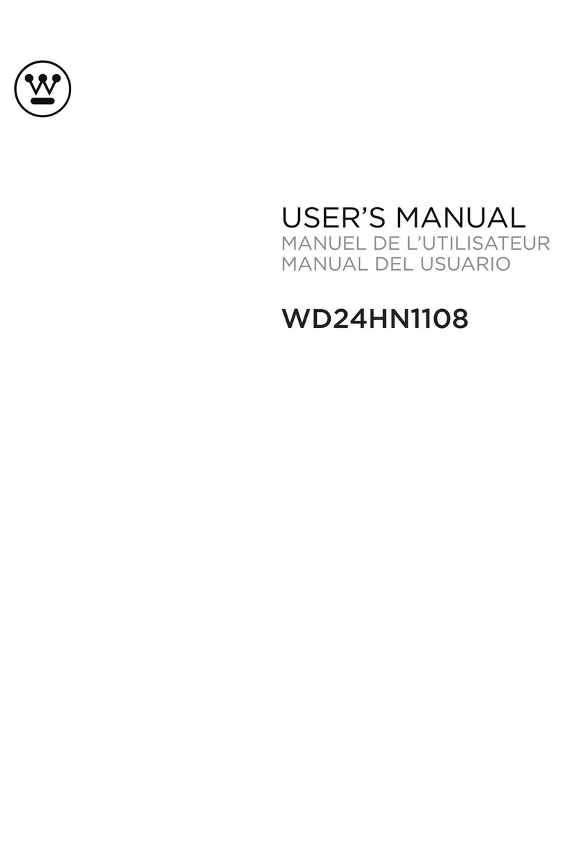 Westinghouse WD24HN1108 User manual Westinghouse WD24HN1108 User manual