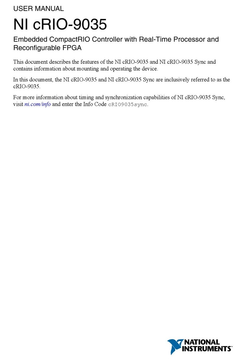 National Instruments NI cRIO-9035 User manual