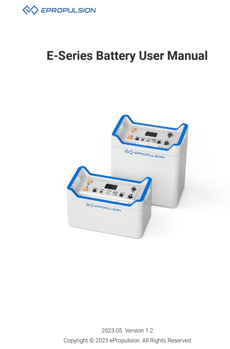 ePropulsion E Series user manual