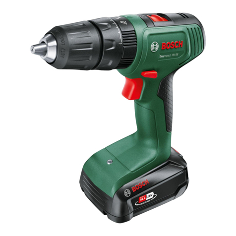 Bosch EasyDrill 18V-38 User manual