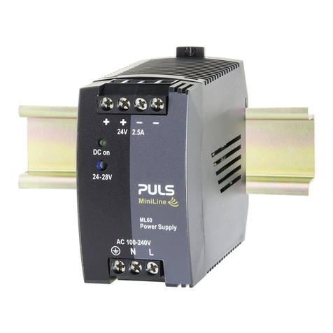 Puls MiniLine ML60 Instructions for use