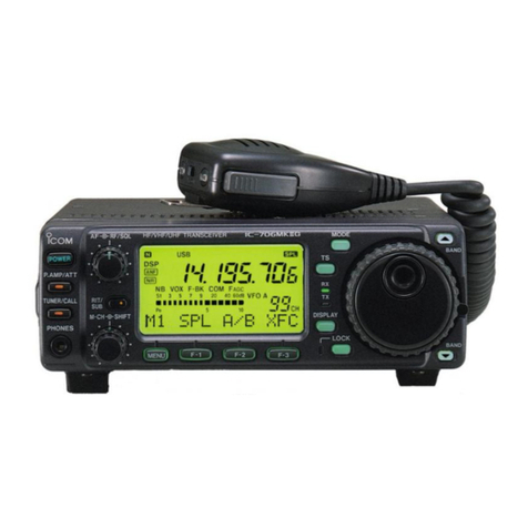 Icom IC-706MKIIG quick start guide