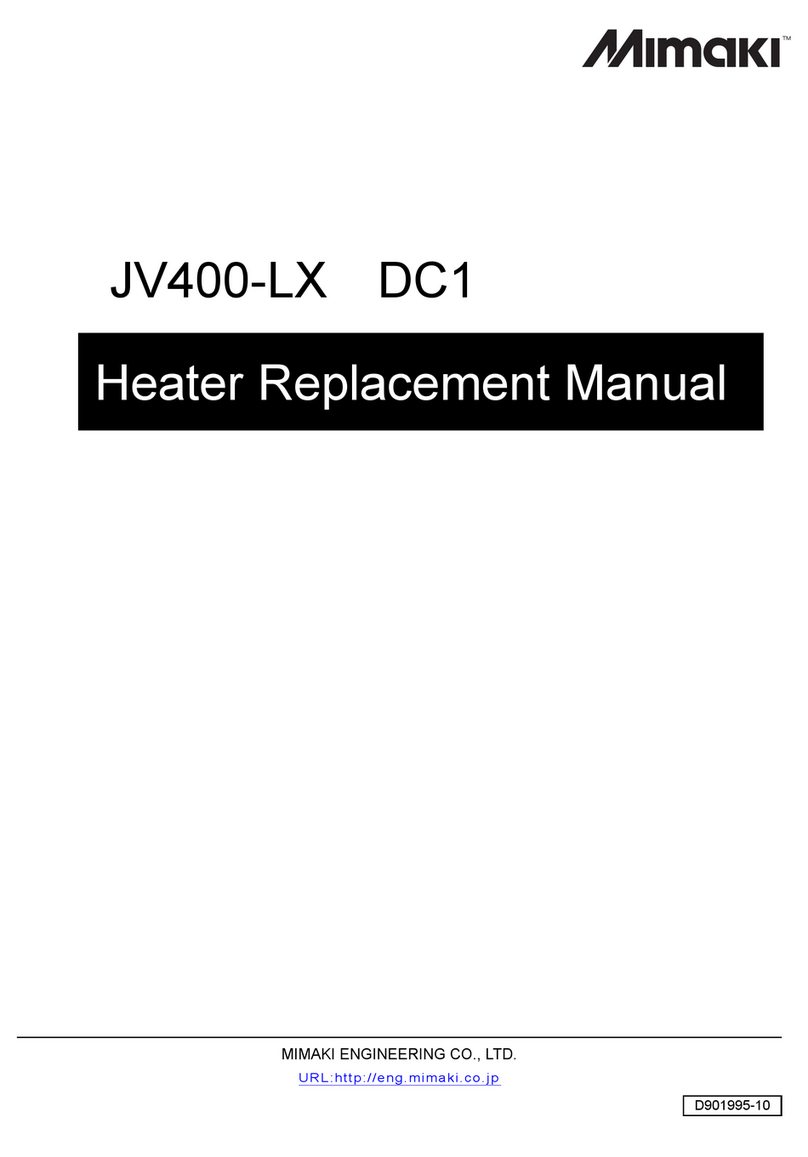 MIMAKI JV400-LX DC1 manual