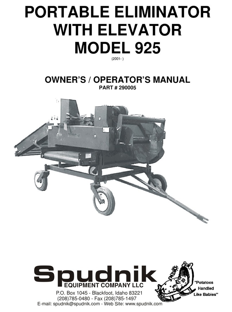 Spudnik 925 Owner's manual Spudnik 925 Owner's manual