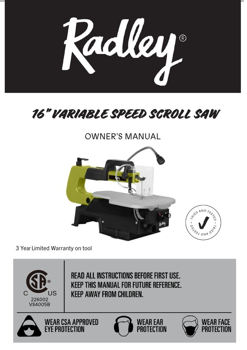 RADLEY 1345-000 User manual