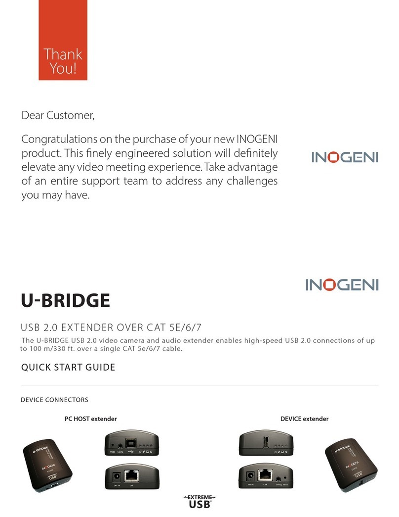 inogeni U-BRIDGE User manual
