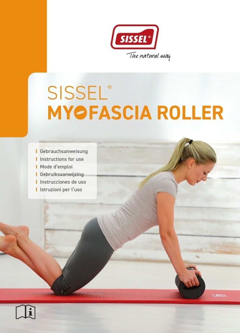 Sissel MY FASCIA ROLLER User manual
