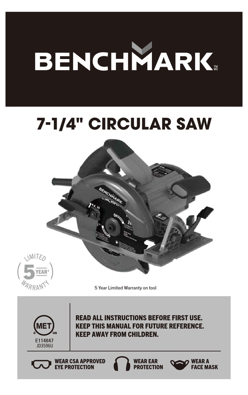 Benchmark 1265-000 User manual