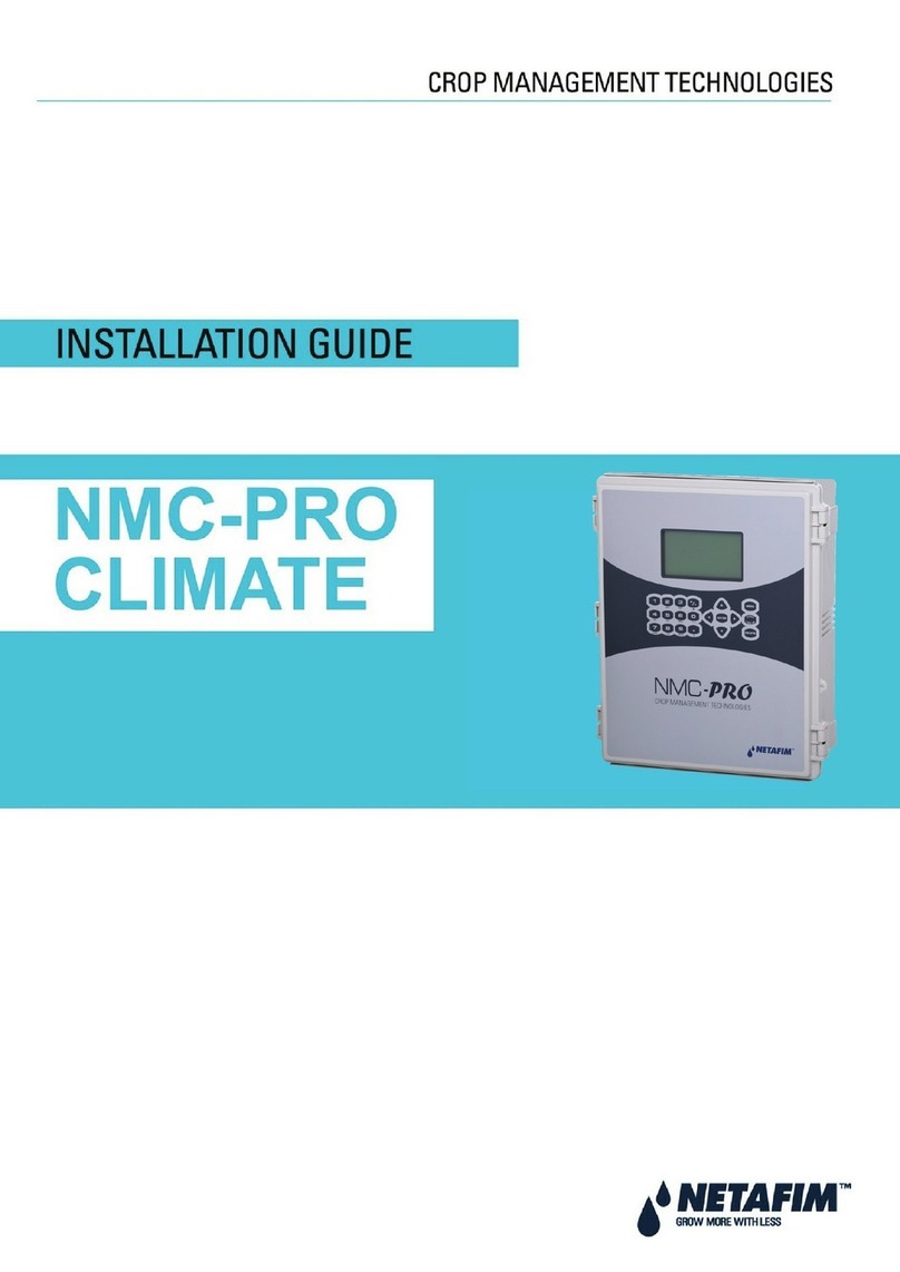 Netafim NMC-PRO CLIMATE User manual