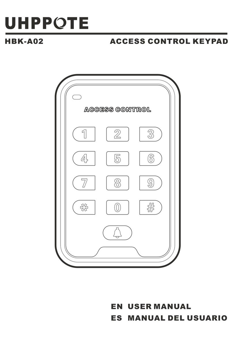 UHPPOTE HBK-A02 user manual